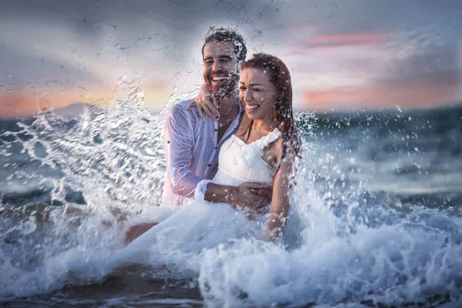 Sahil Düğün Fotoğrafları